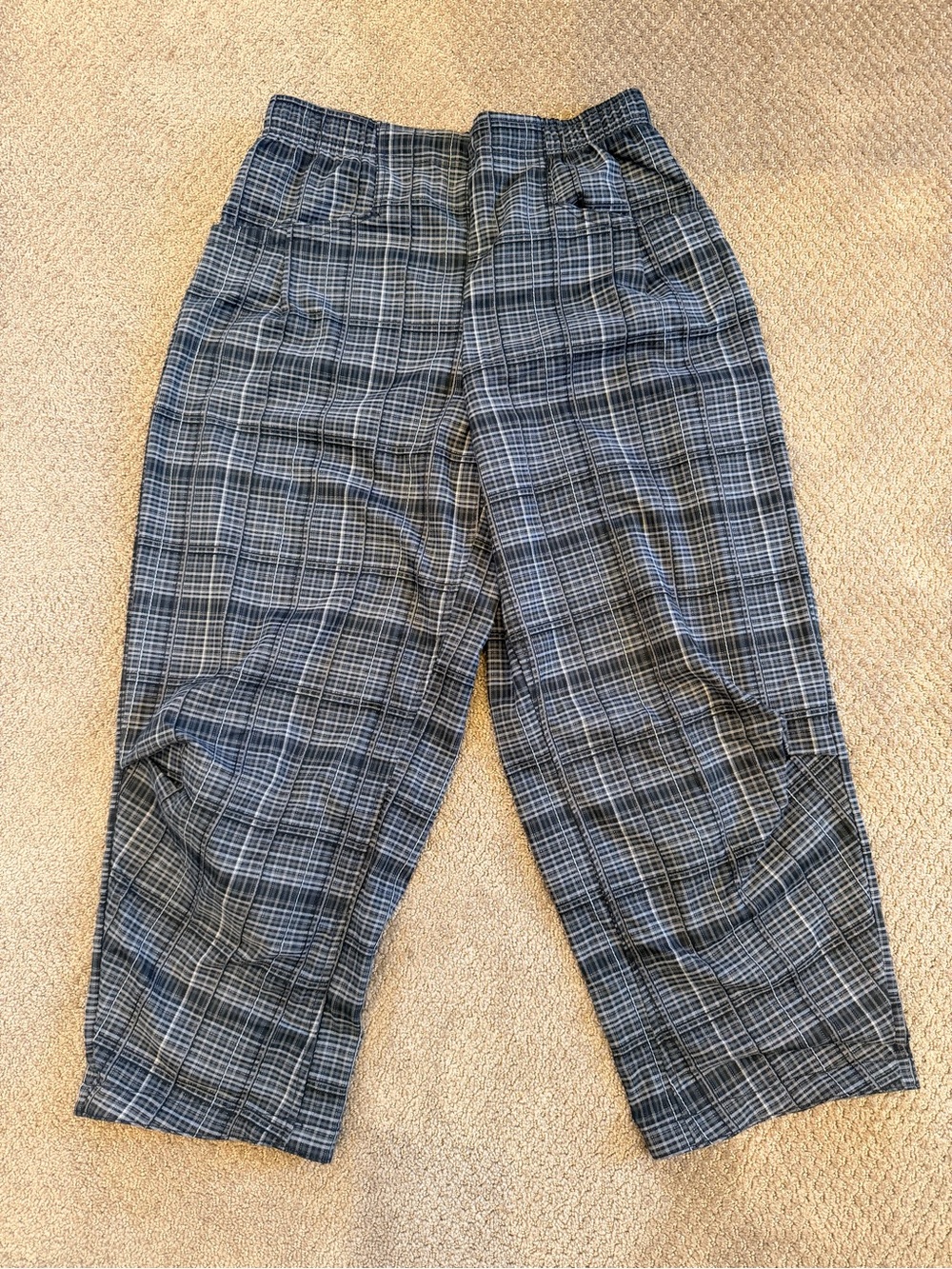 Free People Balloon Plaid Pants